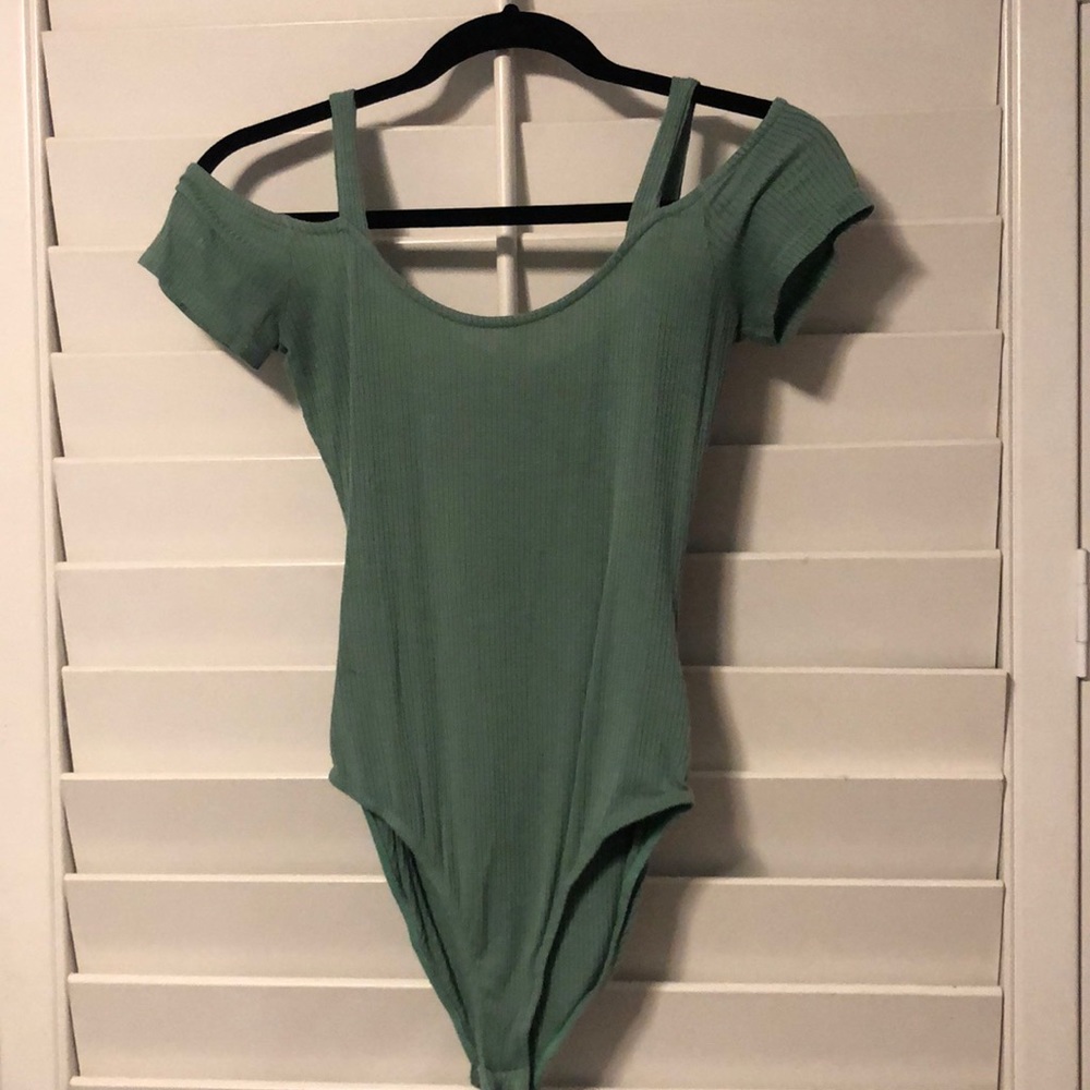 Green body suit
